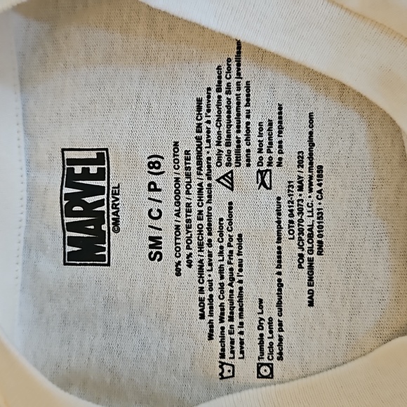 NWT Spiderman Marvel Boy's Long-Sleeve T-shirt. Sz: S(8l - Picture 3 of 7